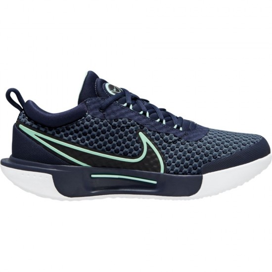 TÊNIS NIKE ZOOM COURT PRO HC - OBSIDIAN/BLACK-MINT FOAM